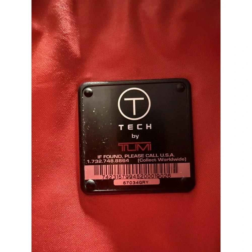 Tumi Tech Messenger Bag Cross Body Olive Green Interior‎